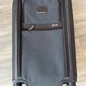 Tumi Gray Travel Suitcase